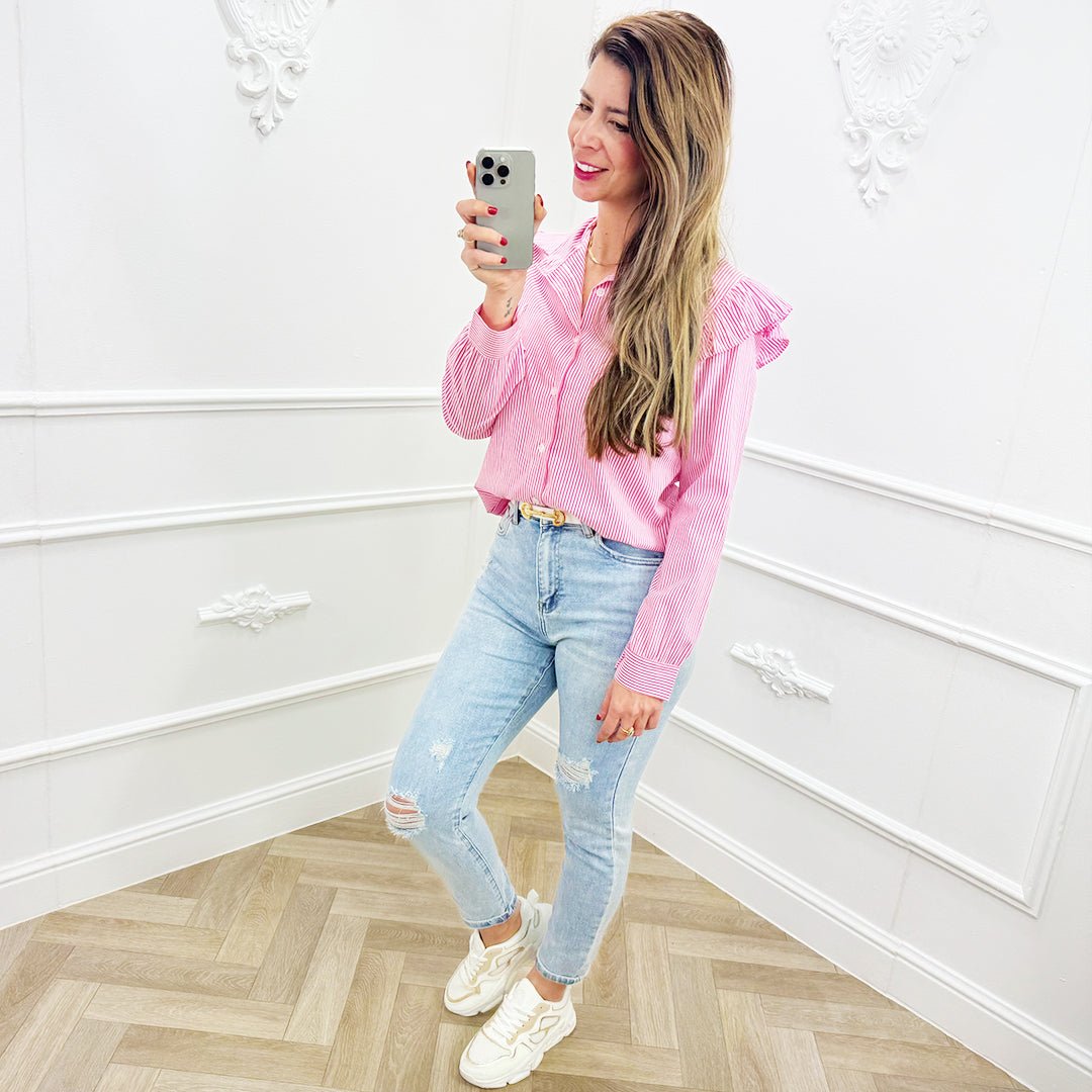 Blouse Saskia Roze - BlushFashionstore