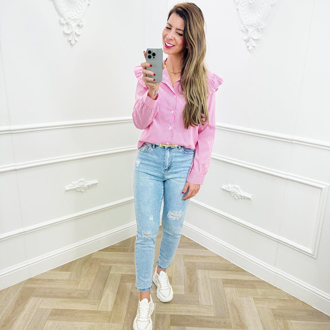 Blouse Saskia Roze - BlushFashionstore