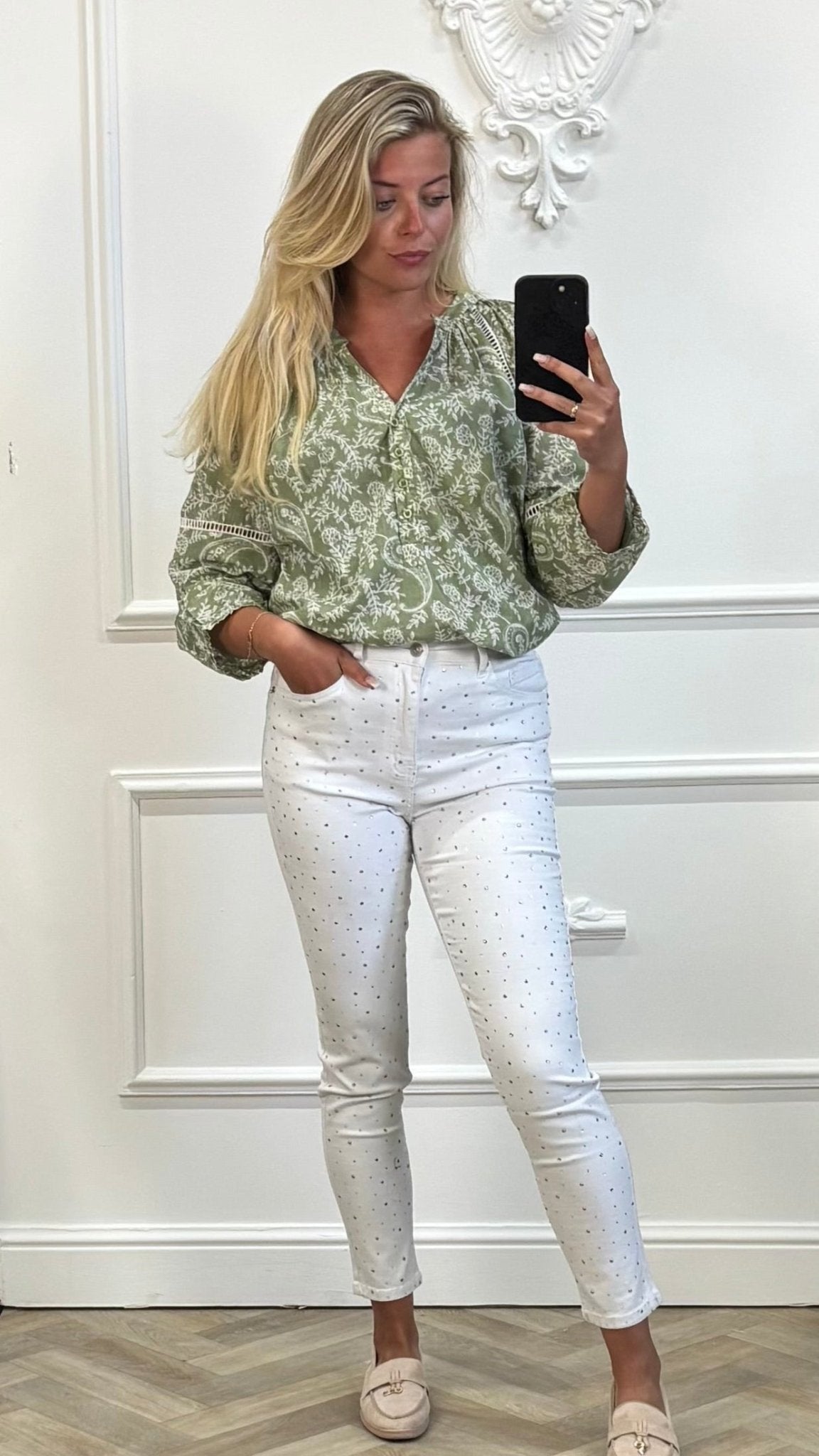 Bluze Pais mint groen - BlushFashionstore