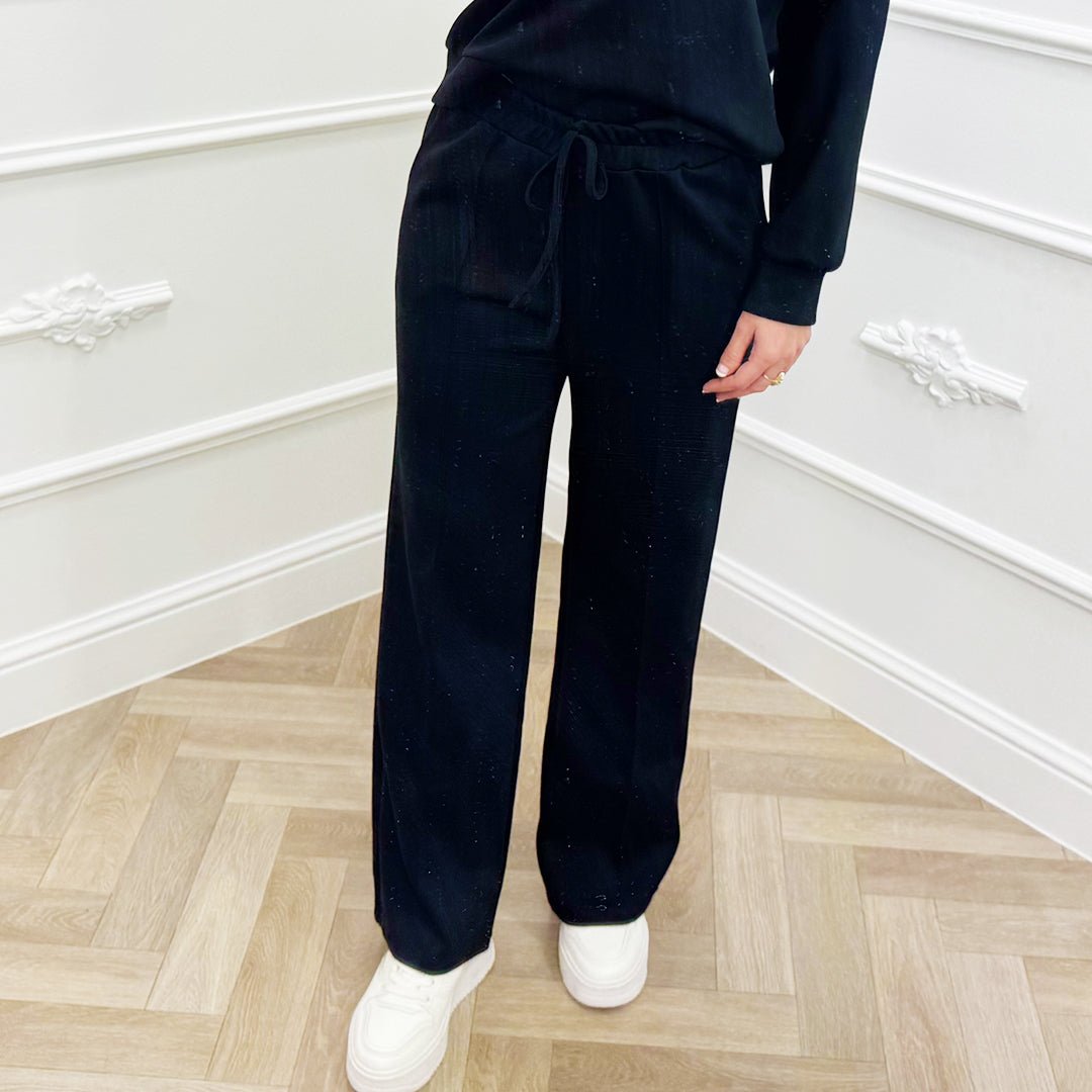 Broek Jill Zwart - BlushFashionstore