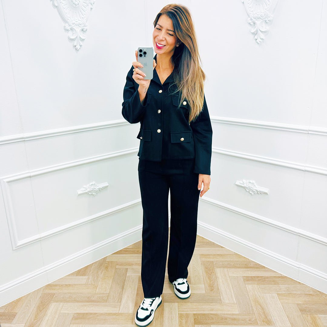 Broek Nova Zwart - BlushFashionstore