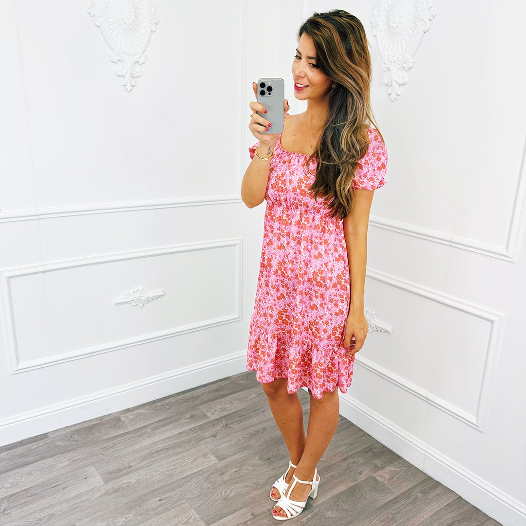 Carréhals Dress Pink - BlushFashionstore
