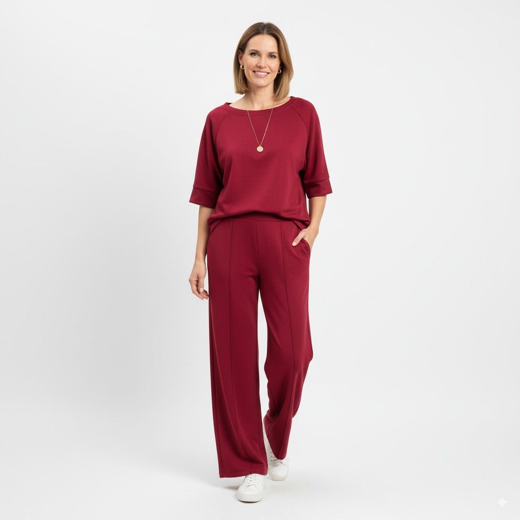Chastar Top Rood – Casual & Chic in Één Look - BlushFashionstore