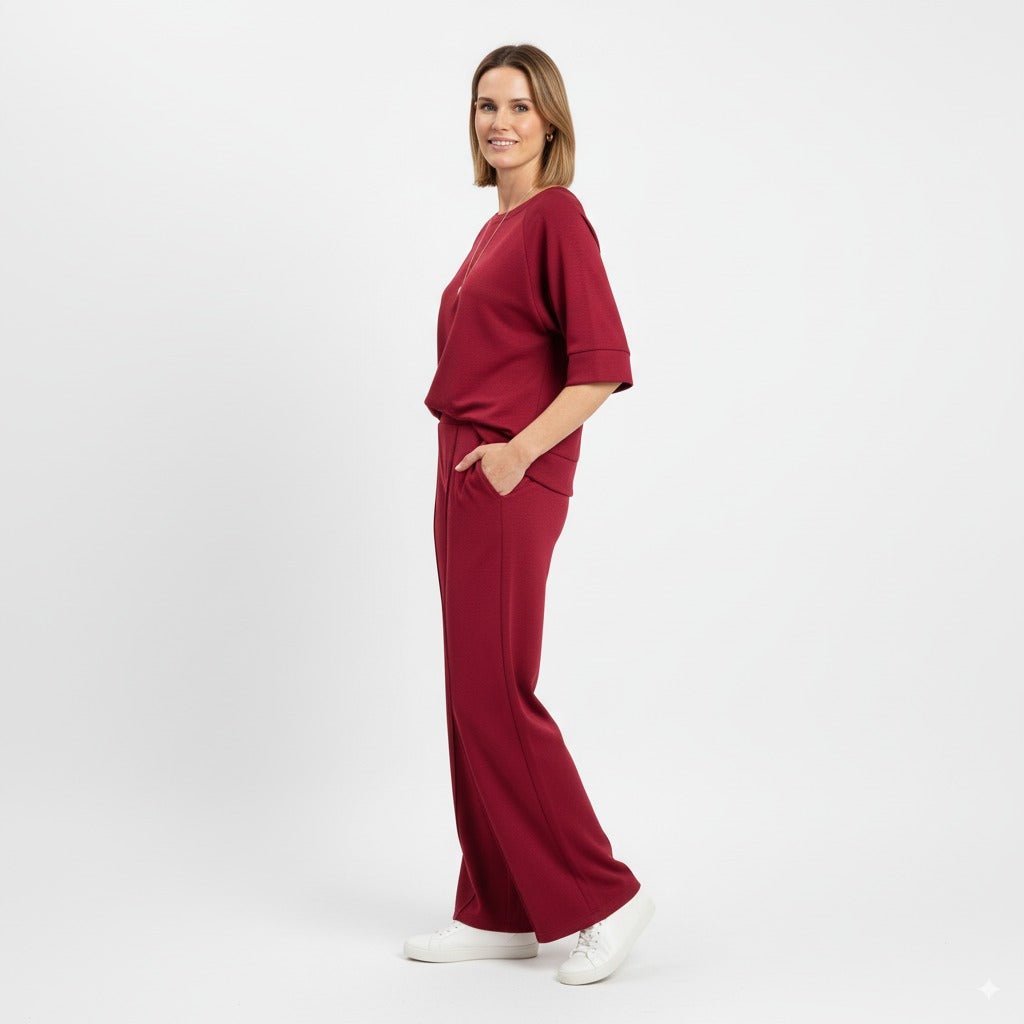 Chastar Top Rood – Casual & Chic in Één Look - BlushFashionstore