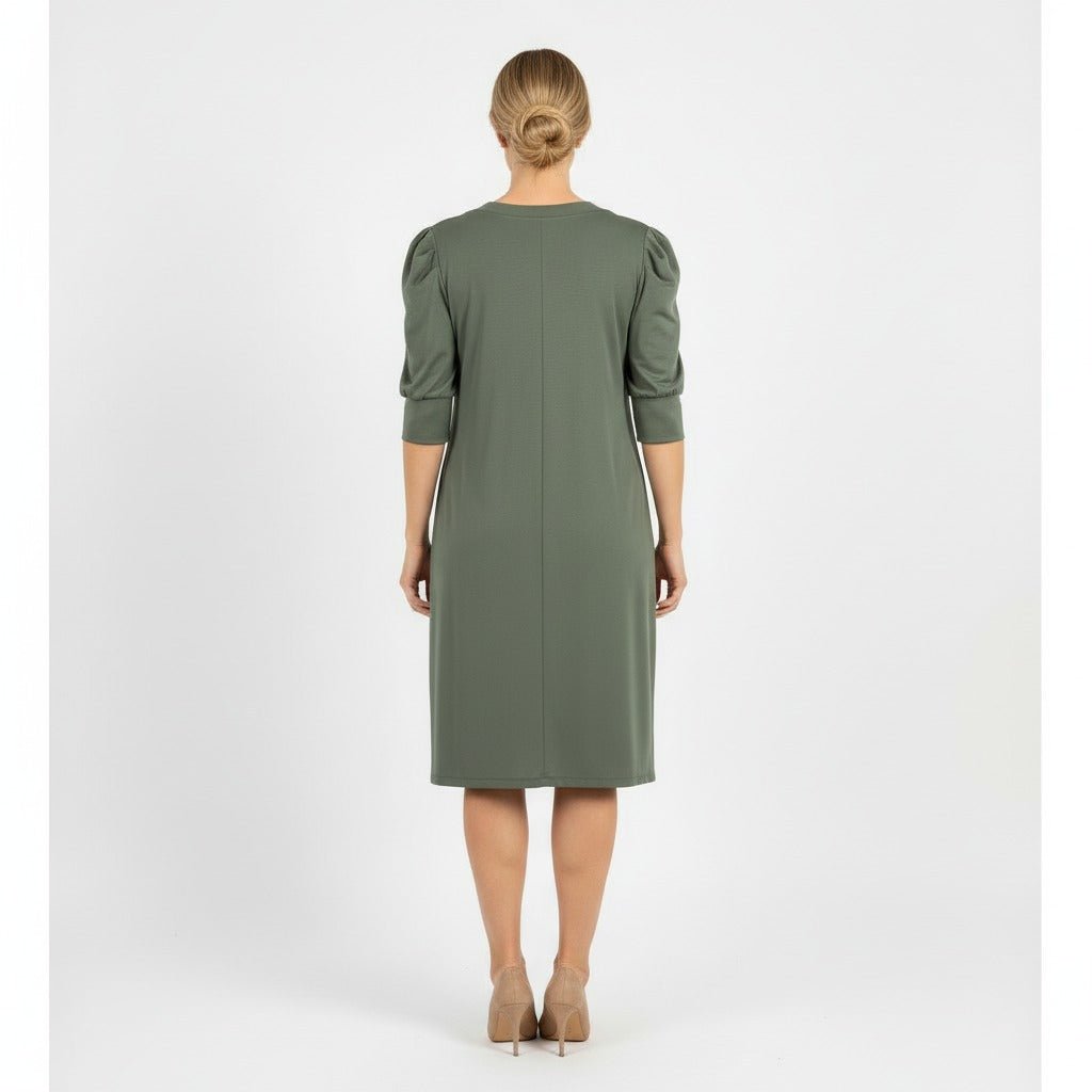 Chastar Tuniek Army – Tijdloze Elegantie in Neutrale Tinten - BlushFashionstore