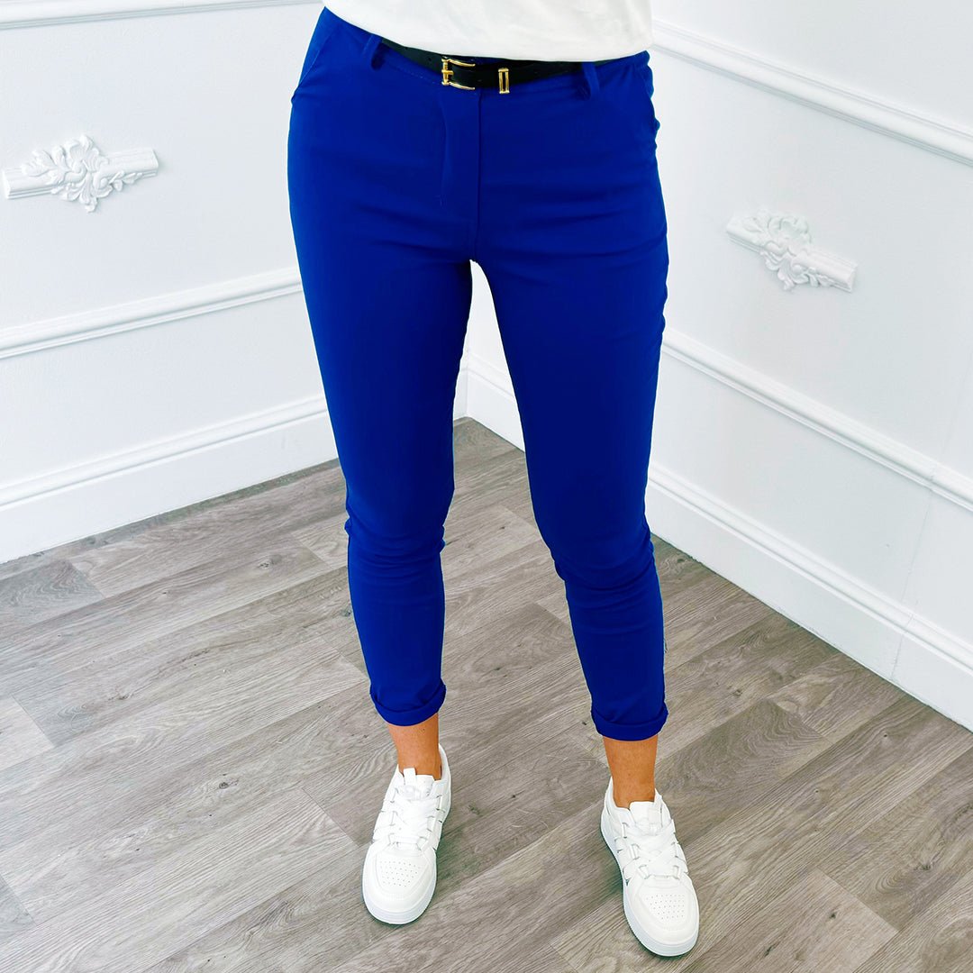 Chino Kobalt - BlushFashionstore