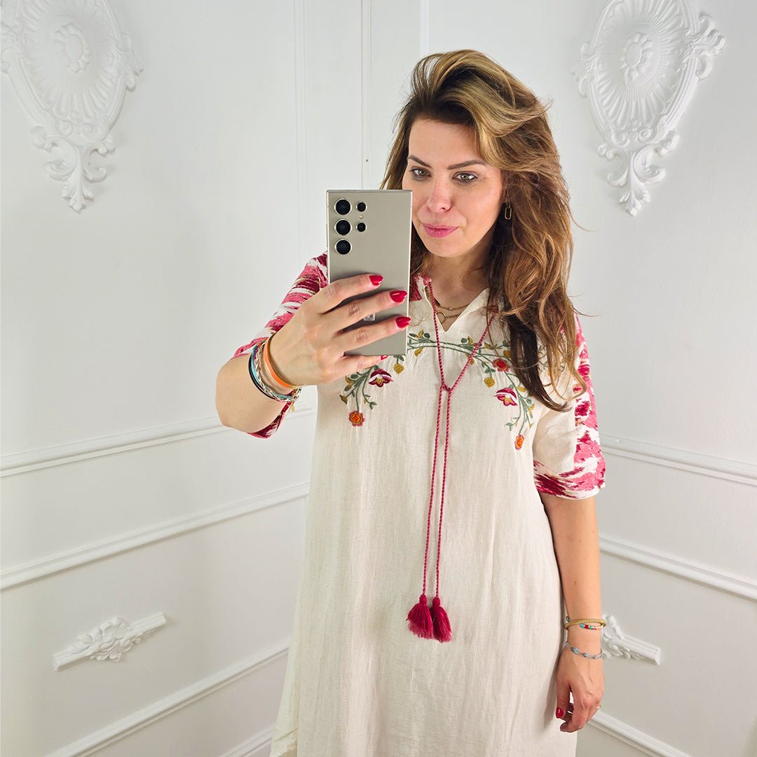 Etnische Jurk Rood - BlushFashionstore