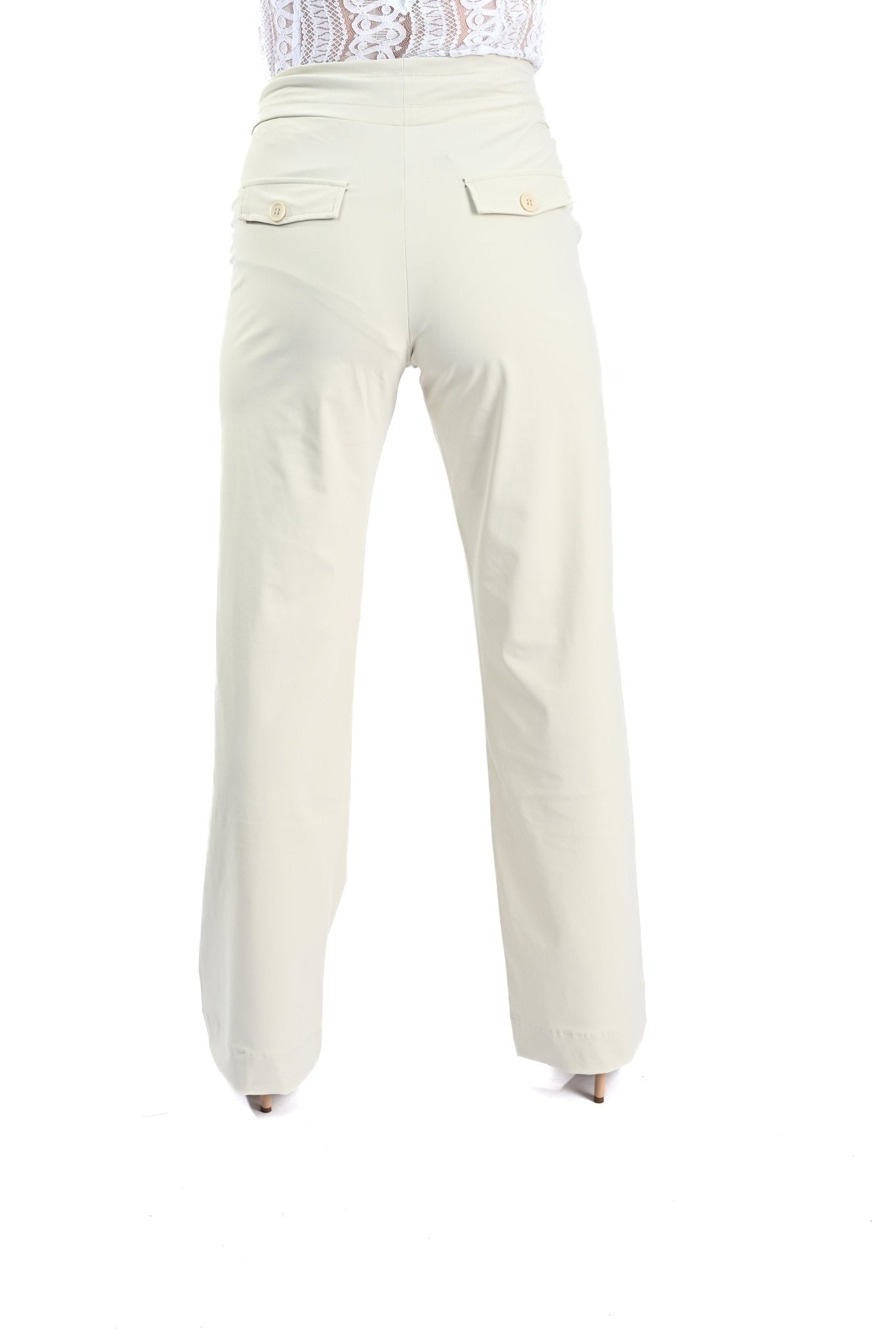 Mi Piace Straight Broek met Trekkoord – Kit - BlushFashionstore
