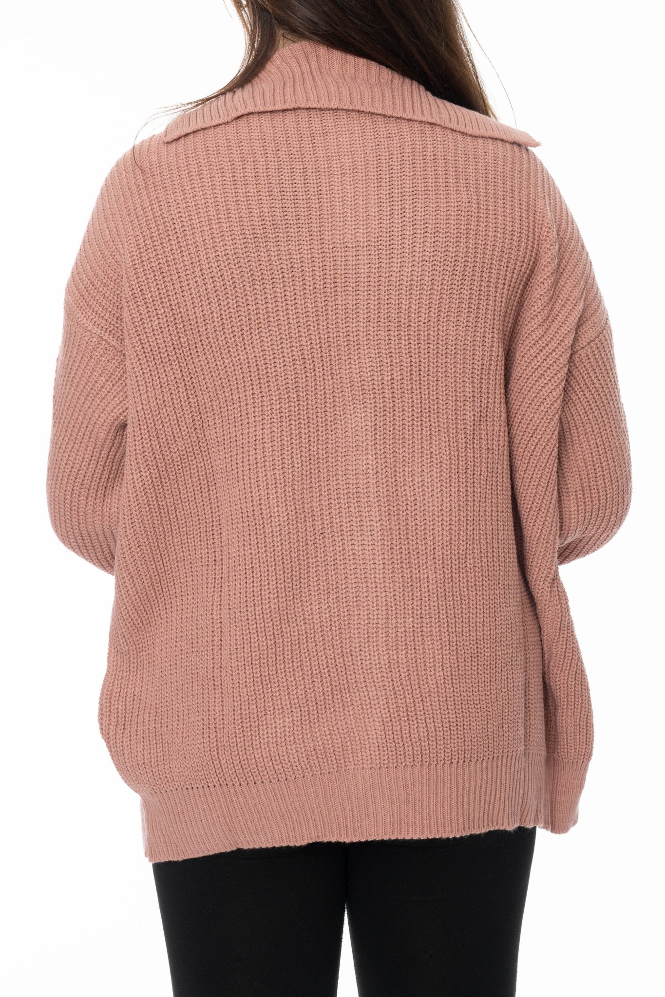 Oudroze Gebreid Vest – Cozy & Casual - BlushFashionstore