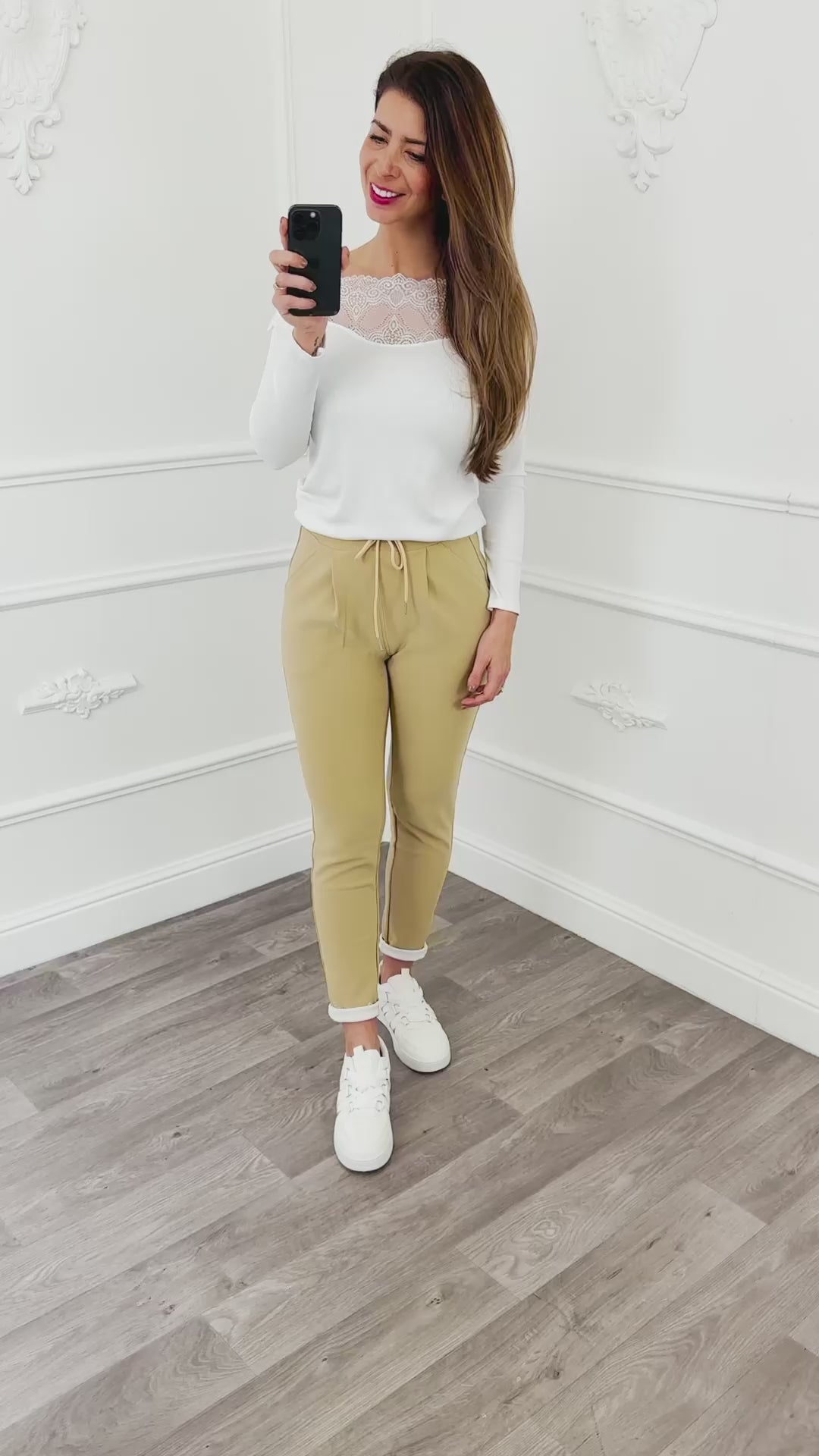 Top Lace White