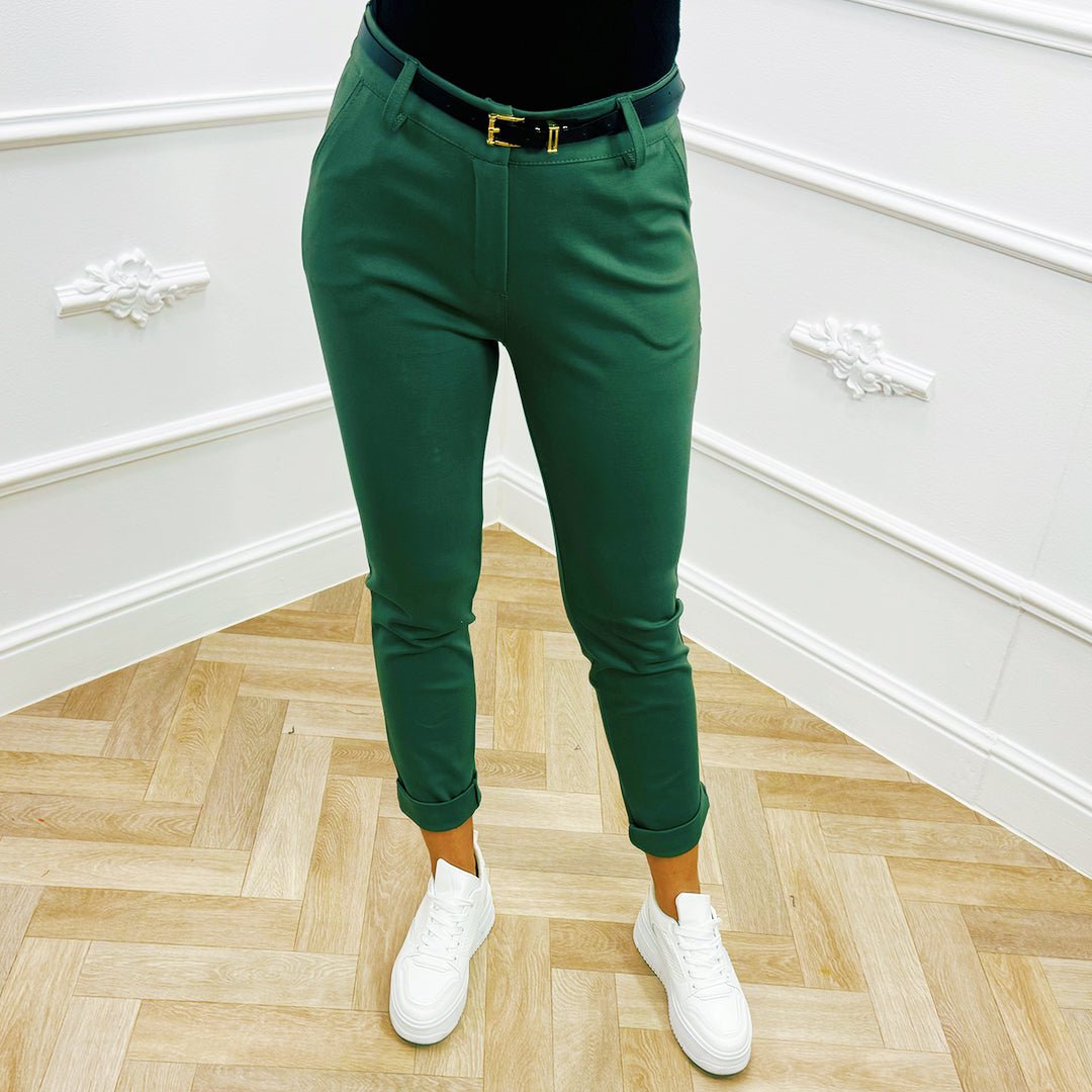 Stretch Chino Army - BlushFashionstore