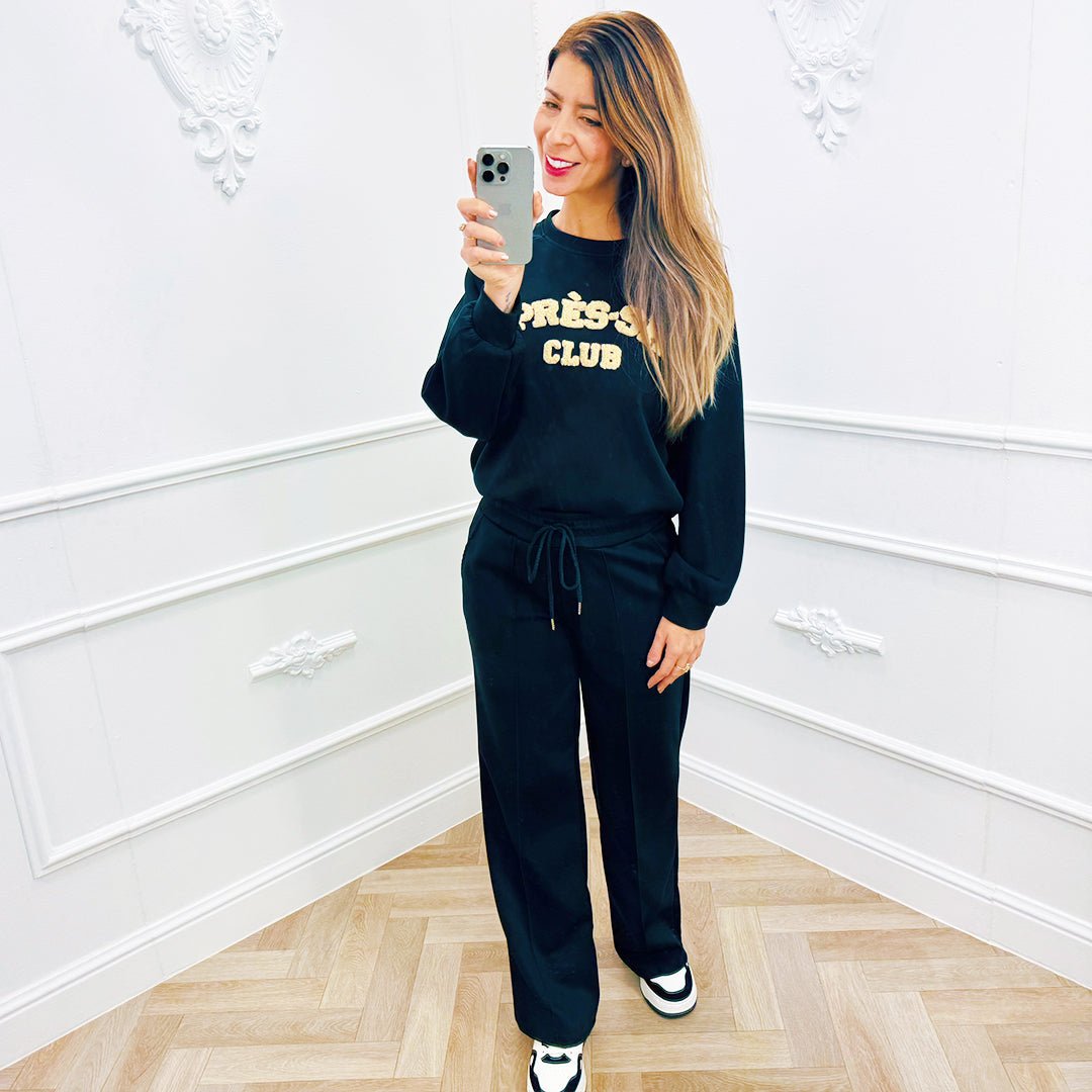 Sweater Lizzy Zwart - BlushFashionstore