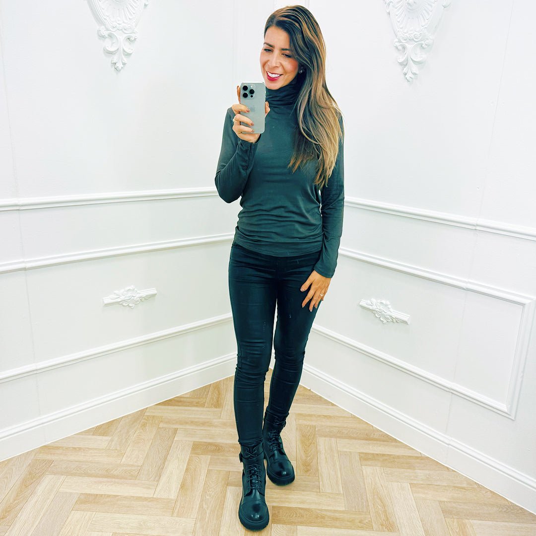 Top Maud Bruin - BlushFashionstore