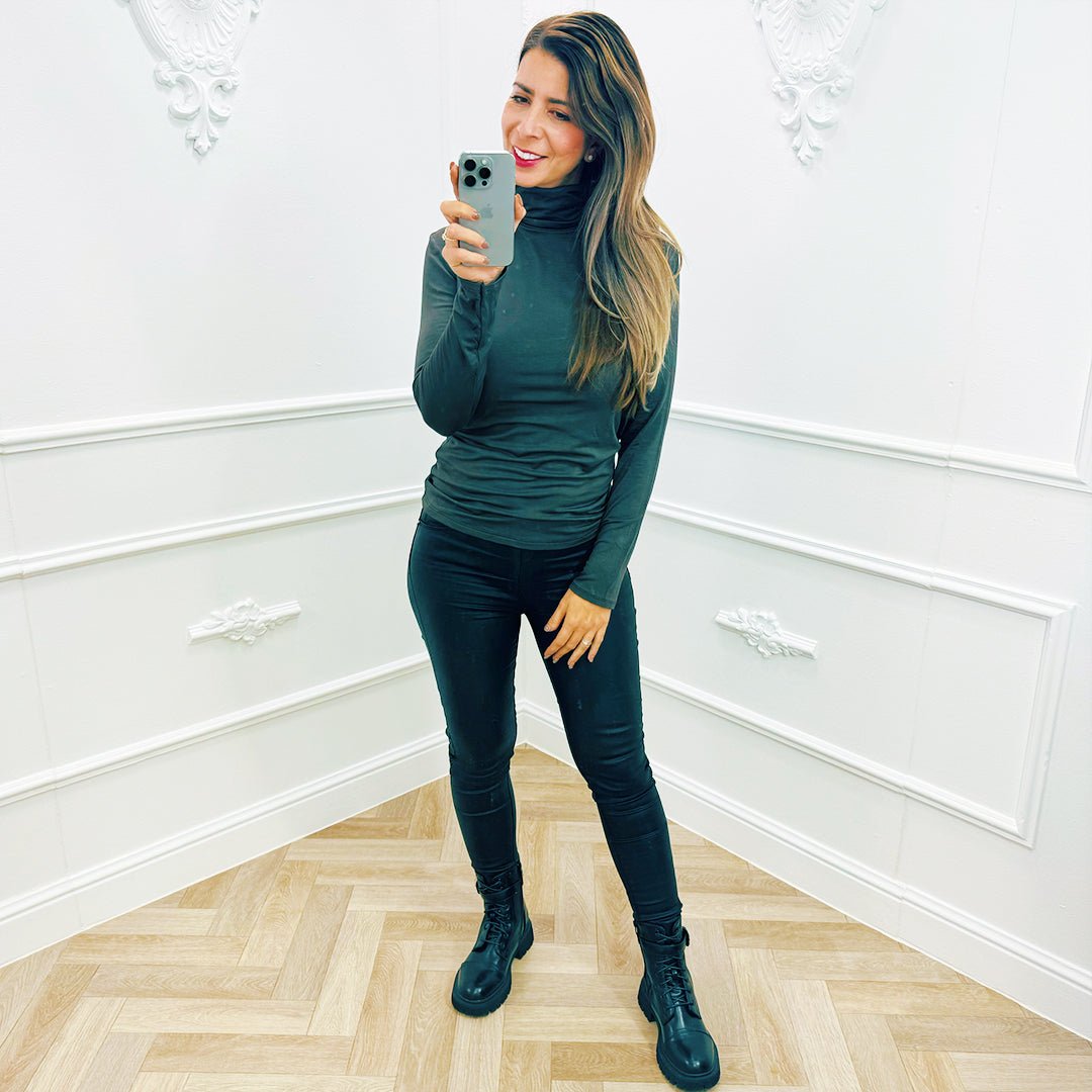 Top Maud Bruin - BlushFashionstore