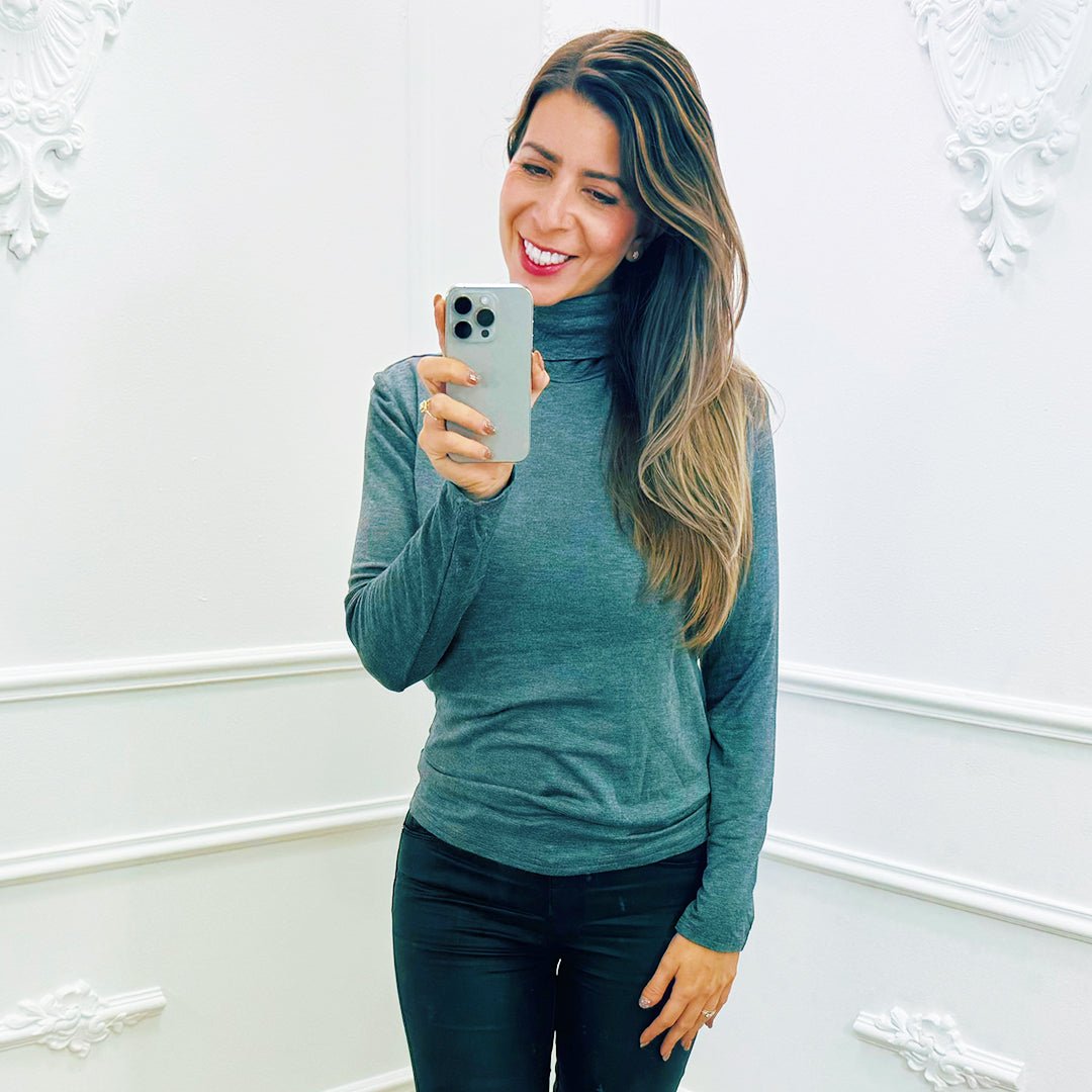Top Maud Grijs - BlushFashionstore