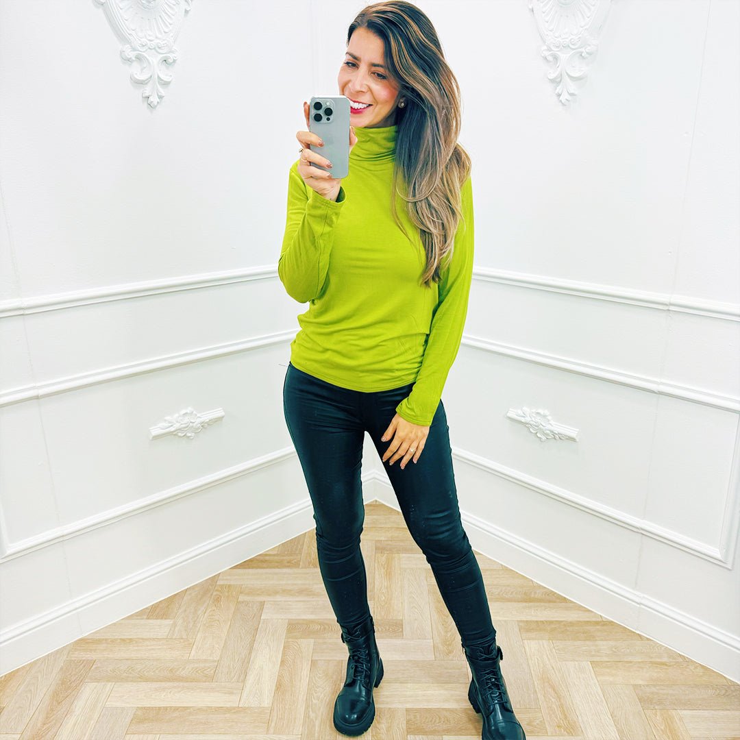 Top Maud Groen - BlushFashionstore