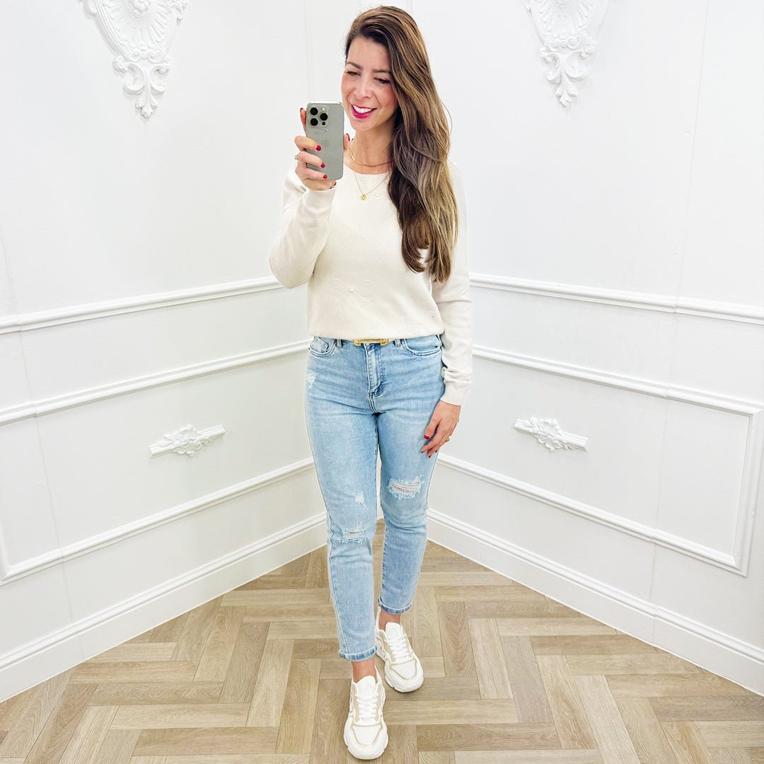 Top Senna Beige - BlushFashionstore