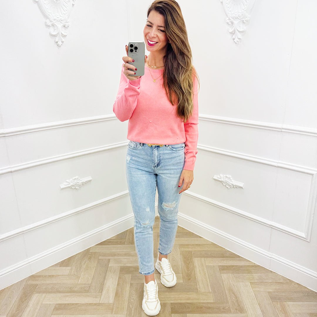 Top Senna Koraal - BlushFashionstore