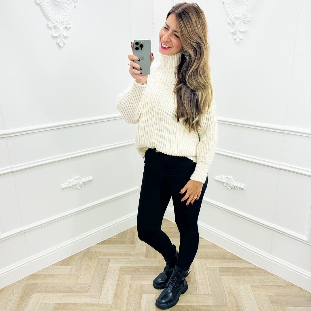 Trui Ella Beige - BlushFashionstore