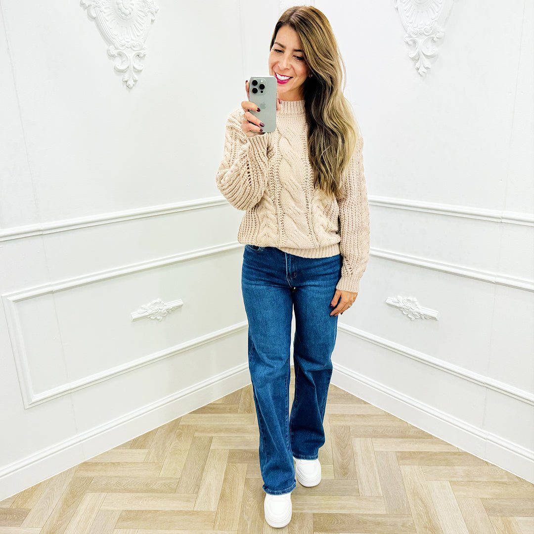 Trui Fenna Camel - BlushFashionstore