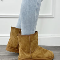 Boots Suede Camel