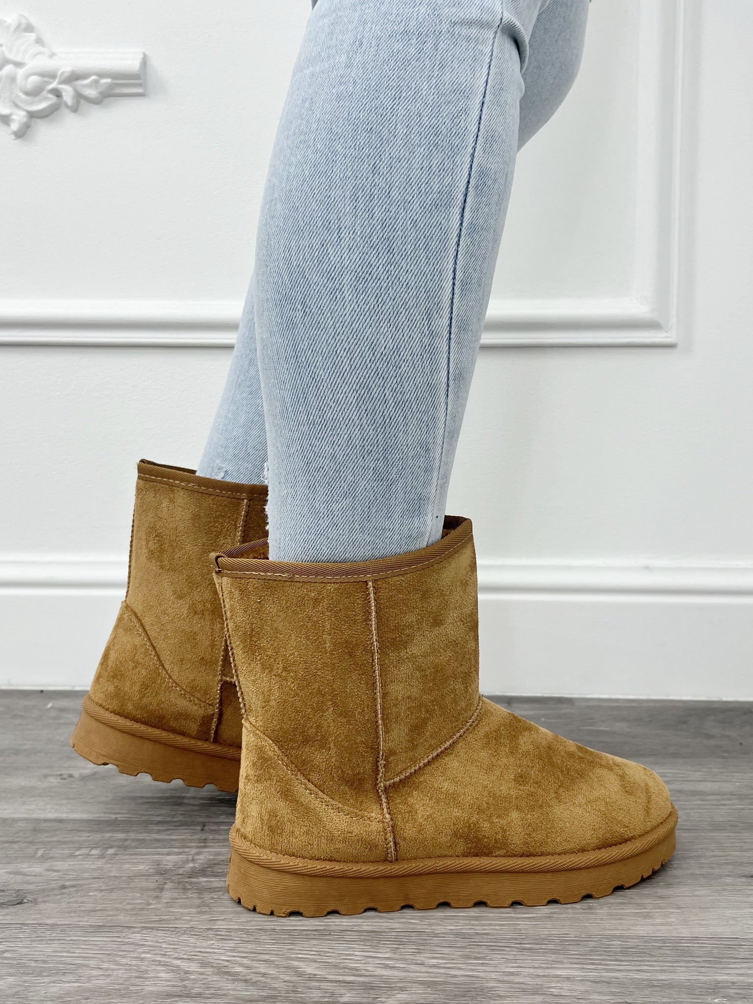Boots Suede Camel
