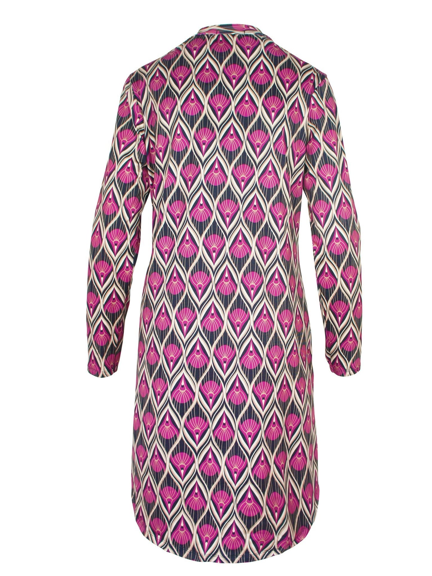 Feather Travel Dress Paars - BlushFashionstore