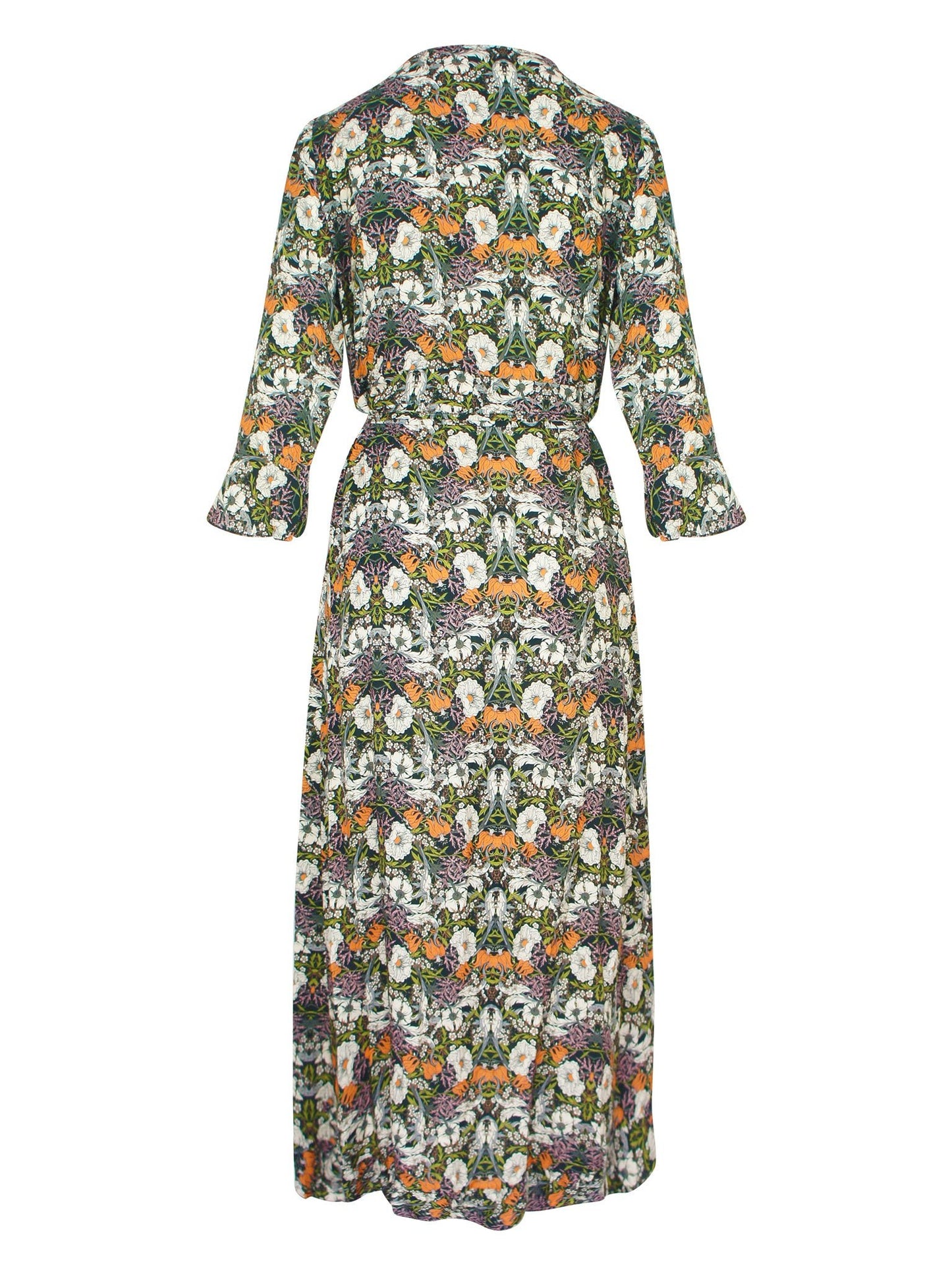 Flower Wikkel Jurk - BlushFashionstore