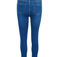 Jeans Damage Blauw