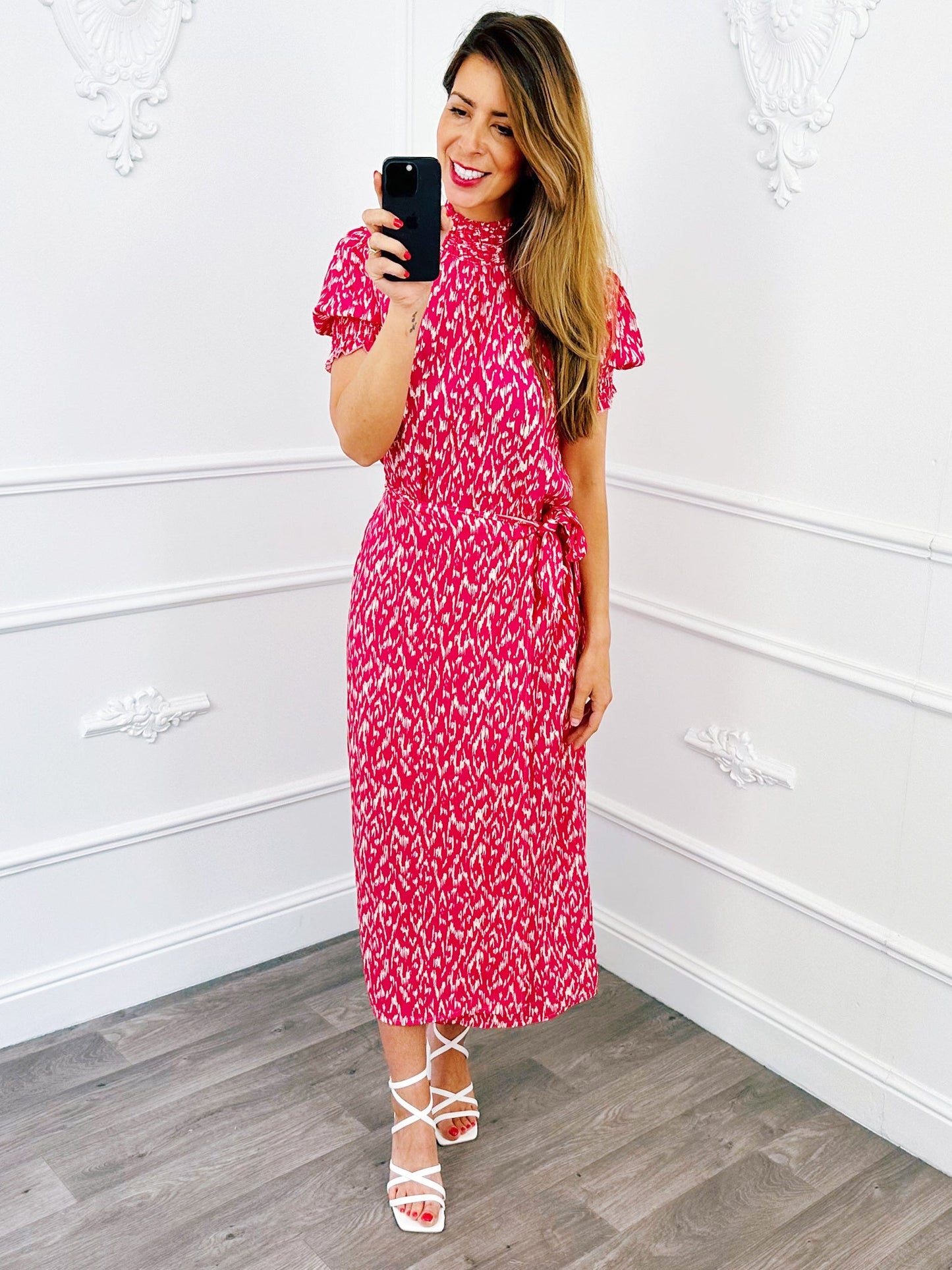 Pofmouw Col Top Scratch Fuchsia Sale - BlushFashionstore