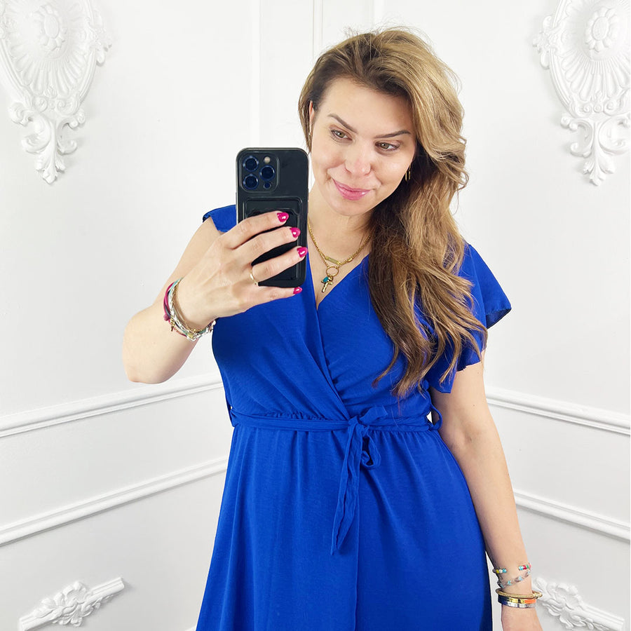 Blauwe Maxi Jurk
