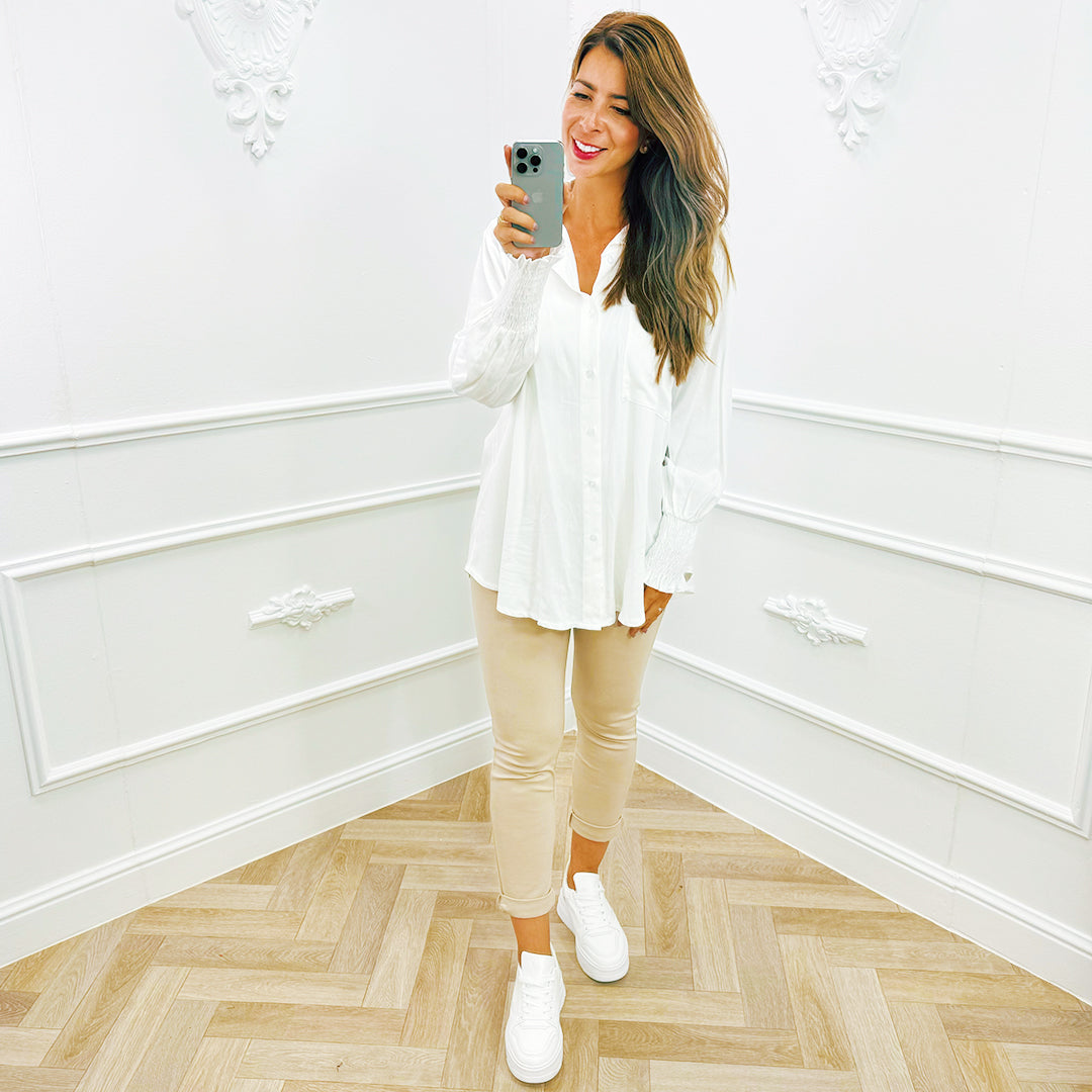 Blouse Basic Wit