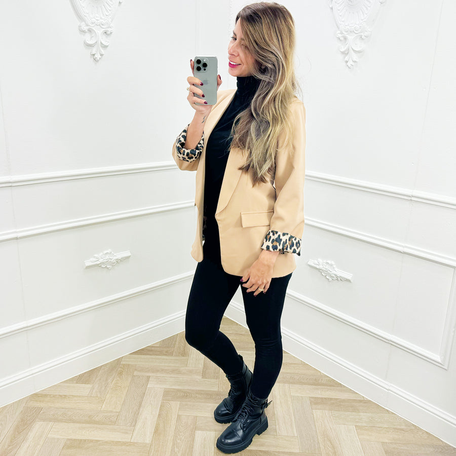 Blazer Liv Camel