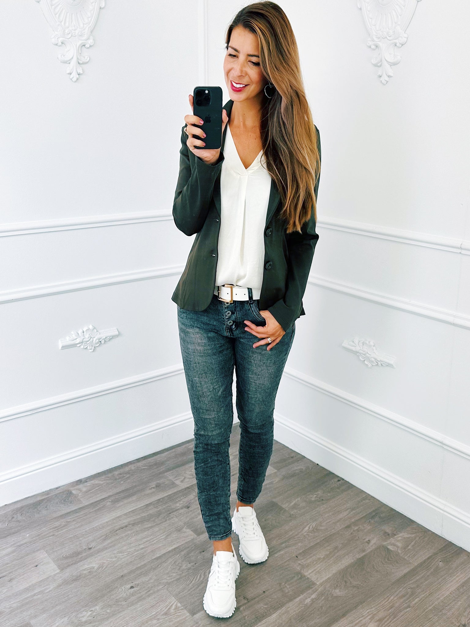 Blazer armée chic