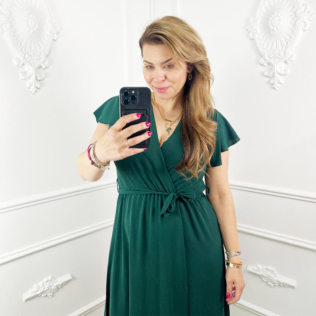Groene Maxi Jurk
