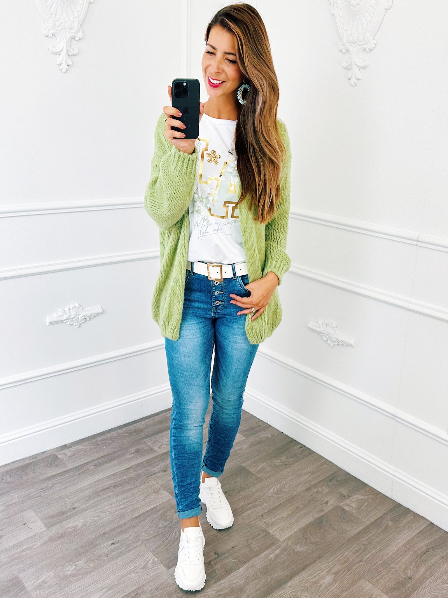 Vest Basic Groen
