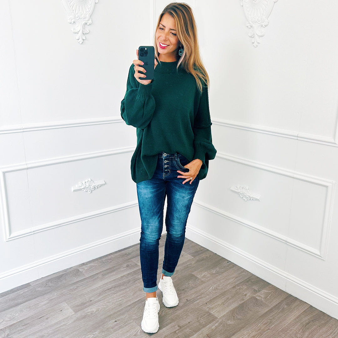 Trui Oversized Smaragd