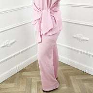 Glitter set roze