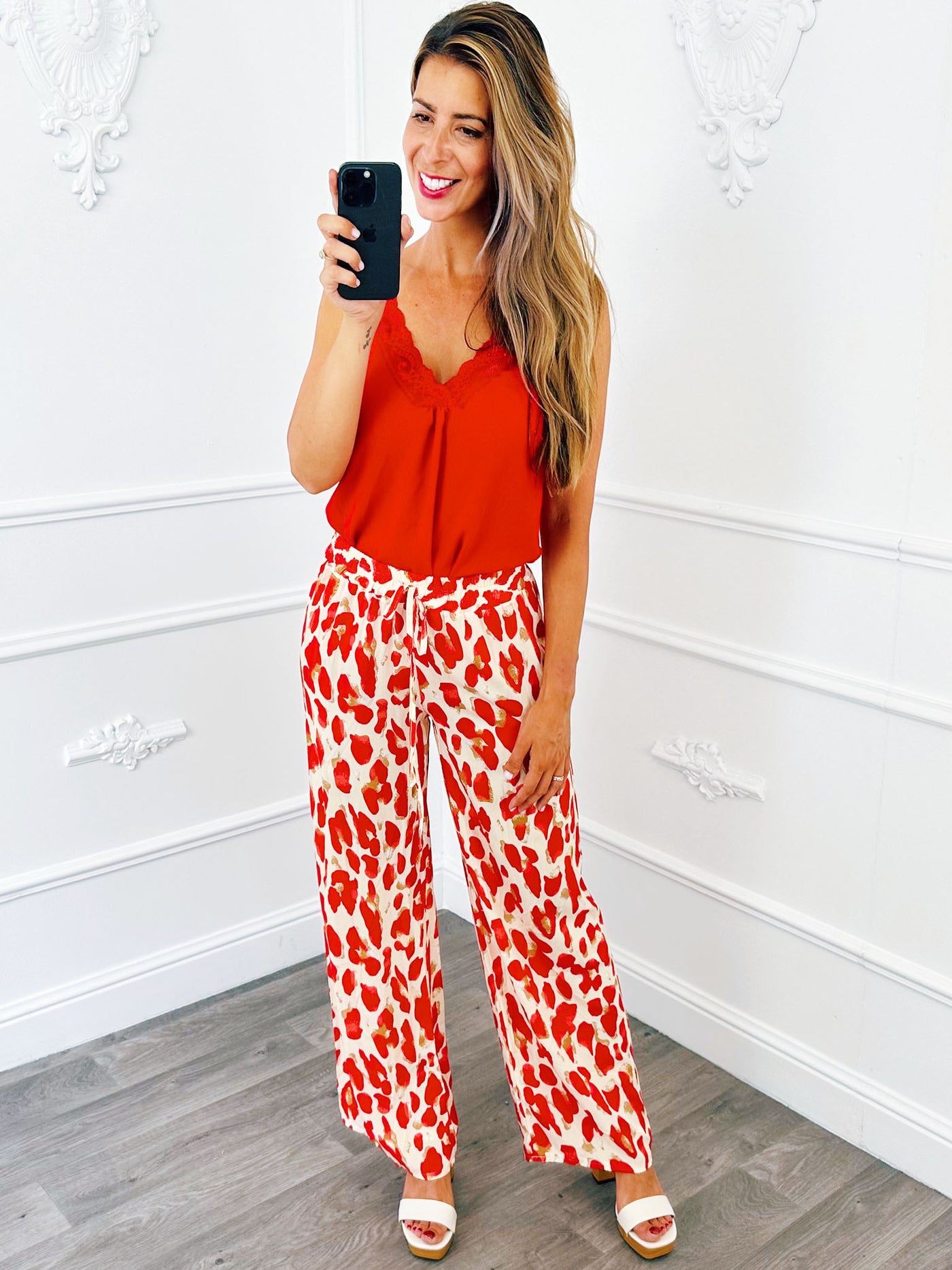 Trousers Panther Red
