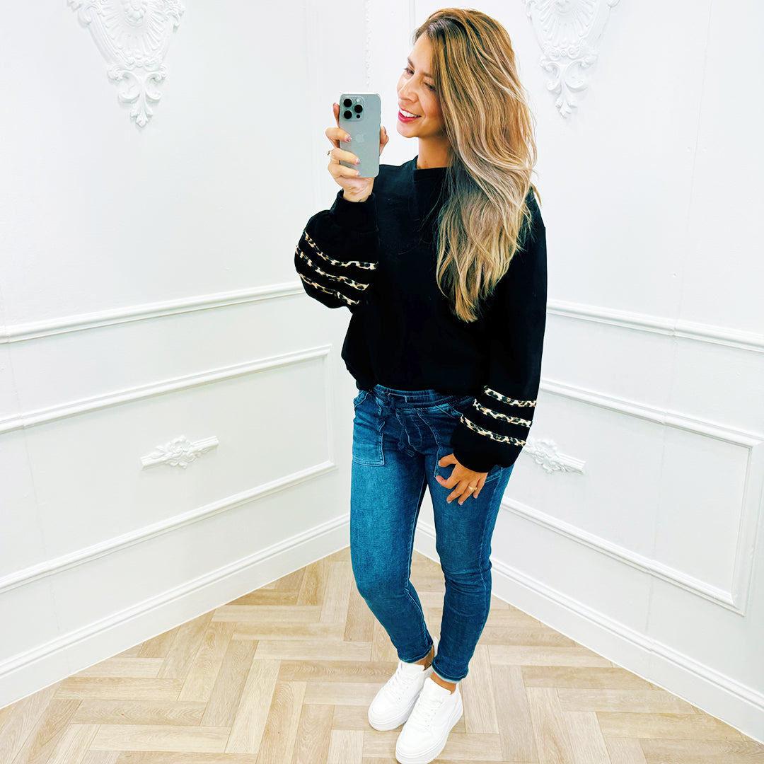 Sweater Panter Zwart