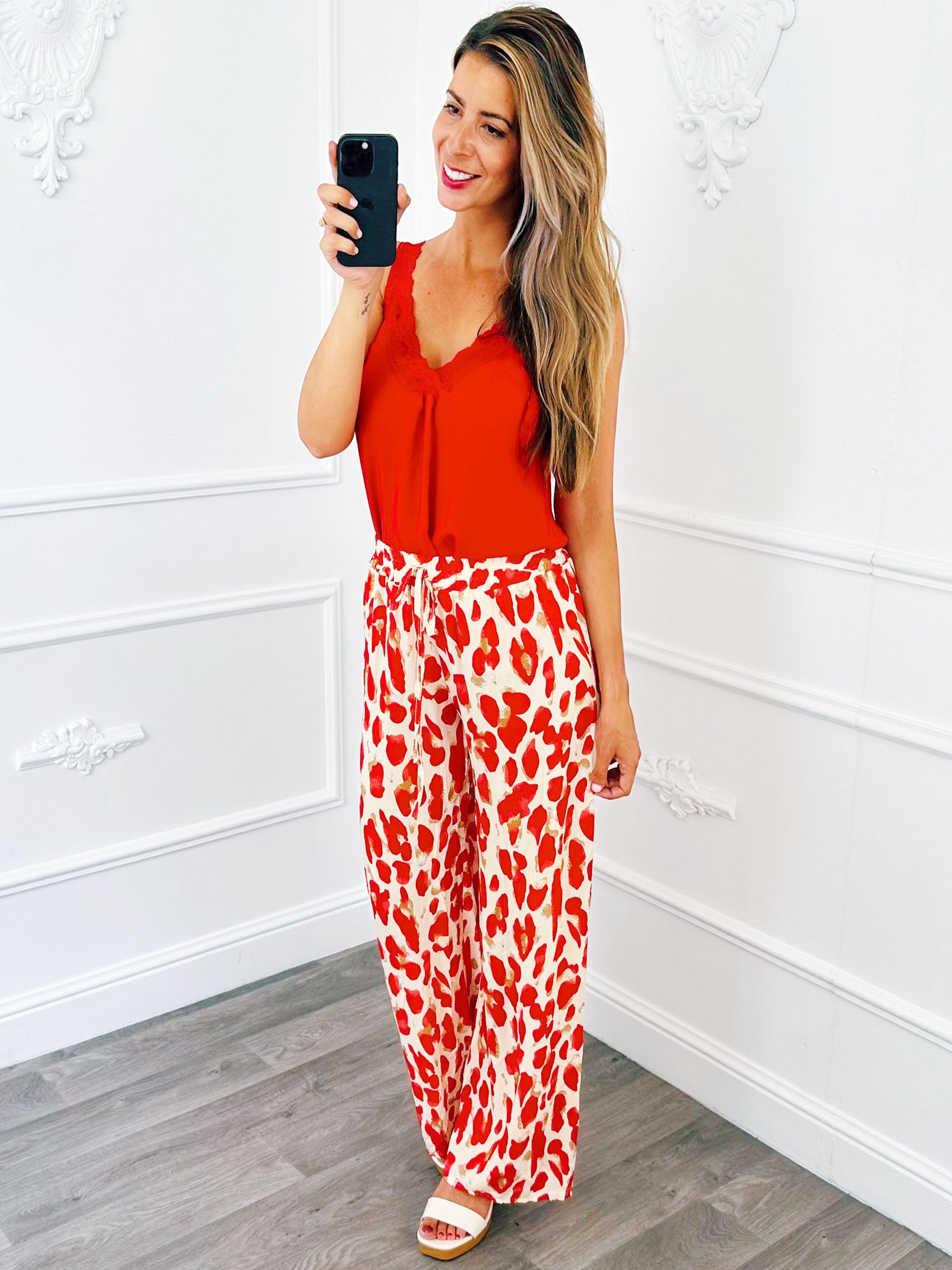 Trousers Panther Red