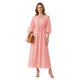 Elena Bohemian Maxi Jurk Oranje