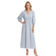 Elena Bohemian Maxi Jurk Blauw