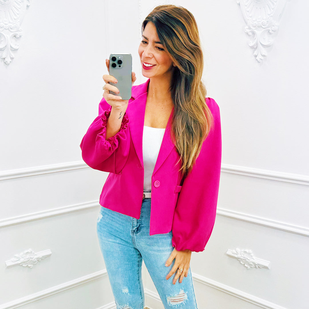 Blazer Elena Fuchsia