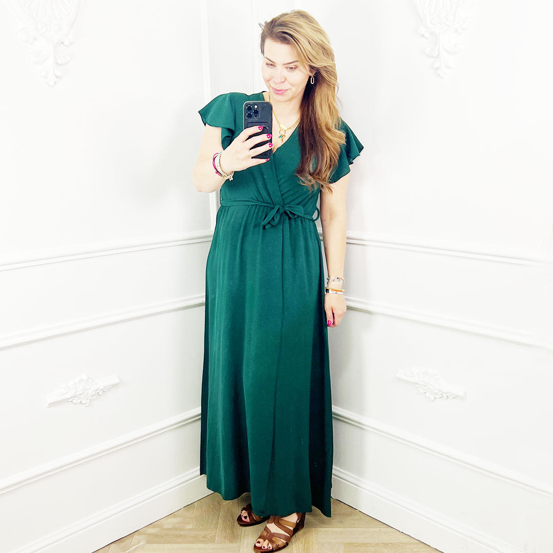 Groene Maxi Jurk