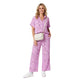 Noa Katoenen Paisley Co-ord Set Roze