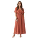 Noa Dress Terracotta