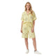 Saar Katoenen Paisley Co-ord Set Citroengeel