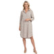 Katoenen Zomerjurk Beige