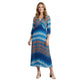 Robe ZigZag Bleu